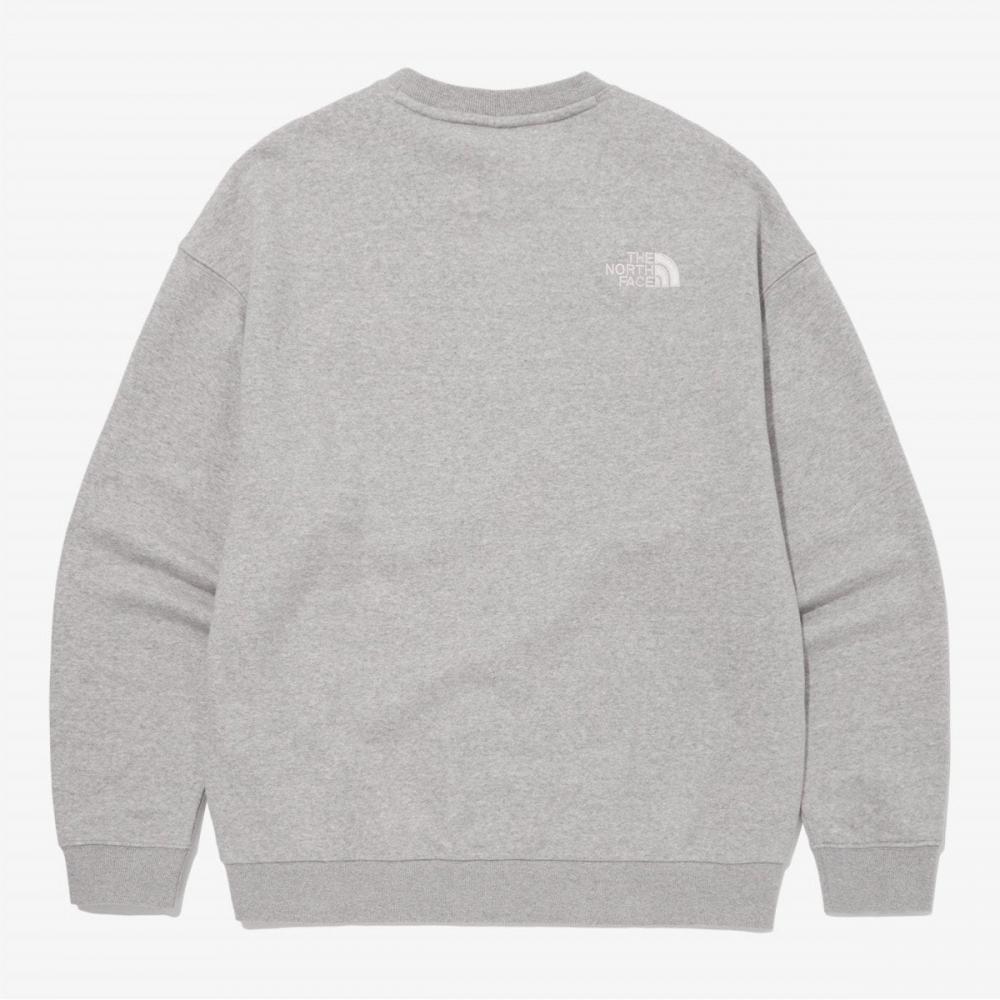 The North Face Kinetic Fleece Sweatshirt Melange Grey Nm5mq55a
