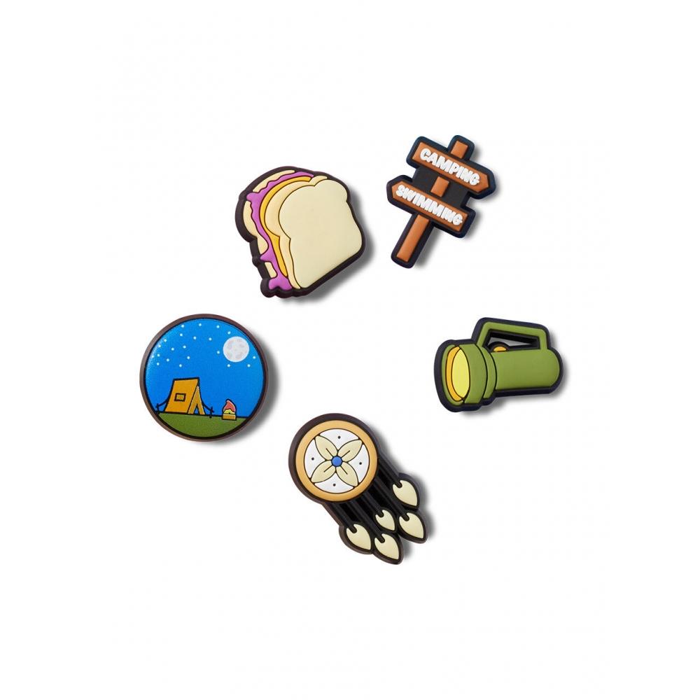 

CROCS Jibbitz НОСТАЛЬГИЧЕСКИЙ ЛАГЕРЬ, ПАКЕТ 5