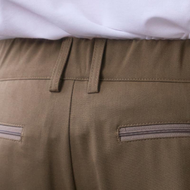 Goxo Parachute Pants Golf Fit Brown