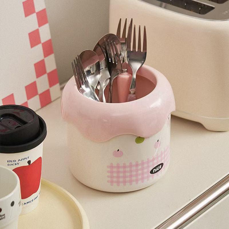 Desktop Trash Can with Lid - Cute and Compact Office Mini Waste Basket