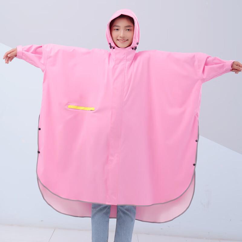 Poncho de pluie à capuche OEING pour enfants avec espace pour sac à dos