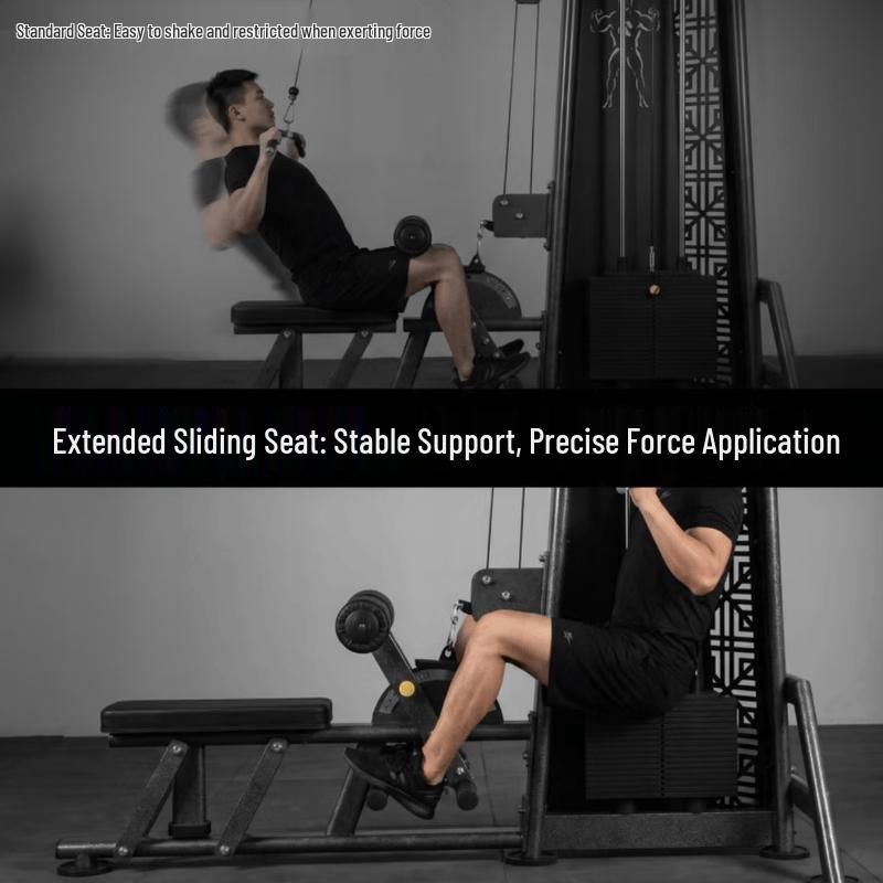 Huixiang Adjustable High-Low Pulldown Trainer