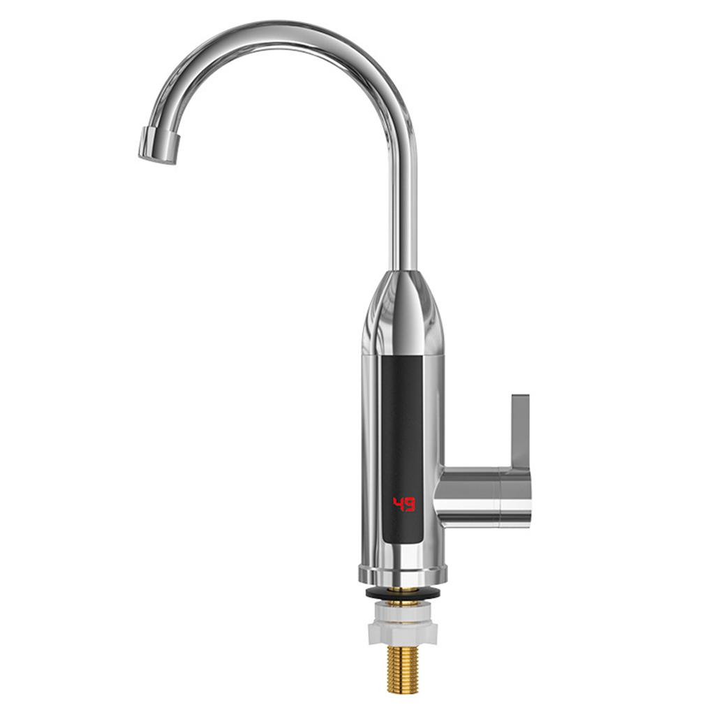 Electric Heated Kitchen Faucet Detachable Fast Heating Screen Display Replacement Household Hotel Bathroom Basin Digital Tap