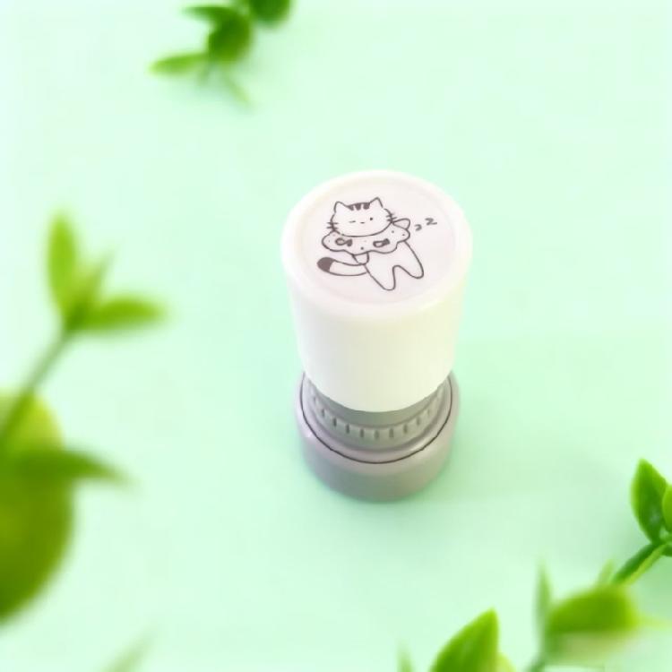 Kitten Stamper for Card Making Journal Scrapbooking Photo Album Children Motivational Stamper for Classroom Rewarding