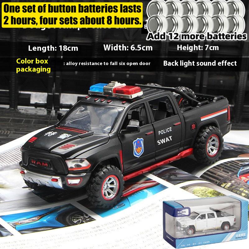 1:32 Dodge RAM TRX Pickup Truck Legierung Druckguss Modellauto Auto Innenzubehör Ornamente Auto Automobile Teile Dekorieren Geschenke