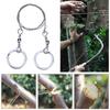 2pcs High-Quality Stainless Steel Wire Saw Lightweight Construction Stainless Steel Saw  Hiking