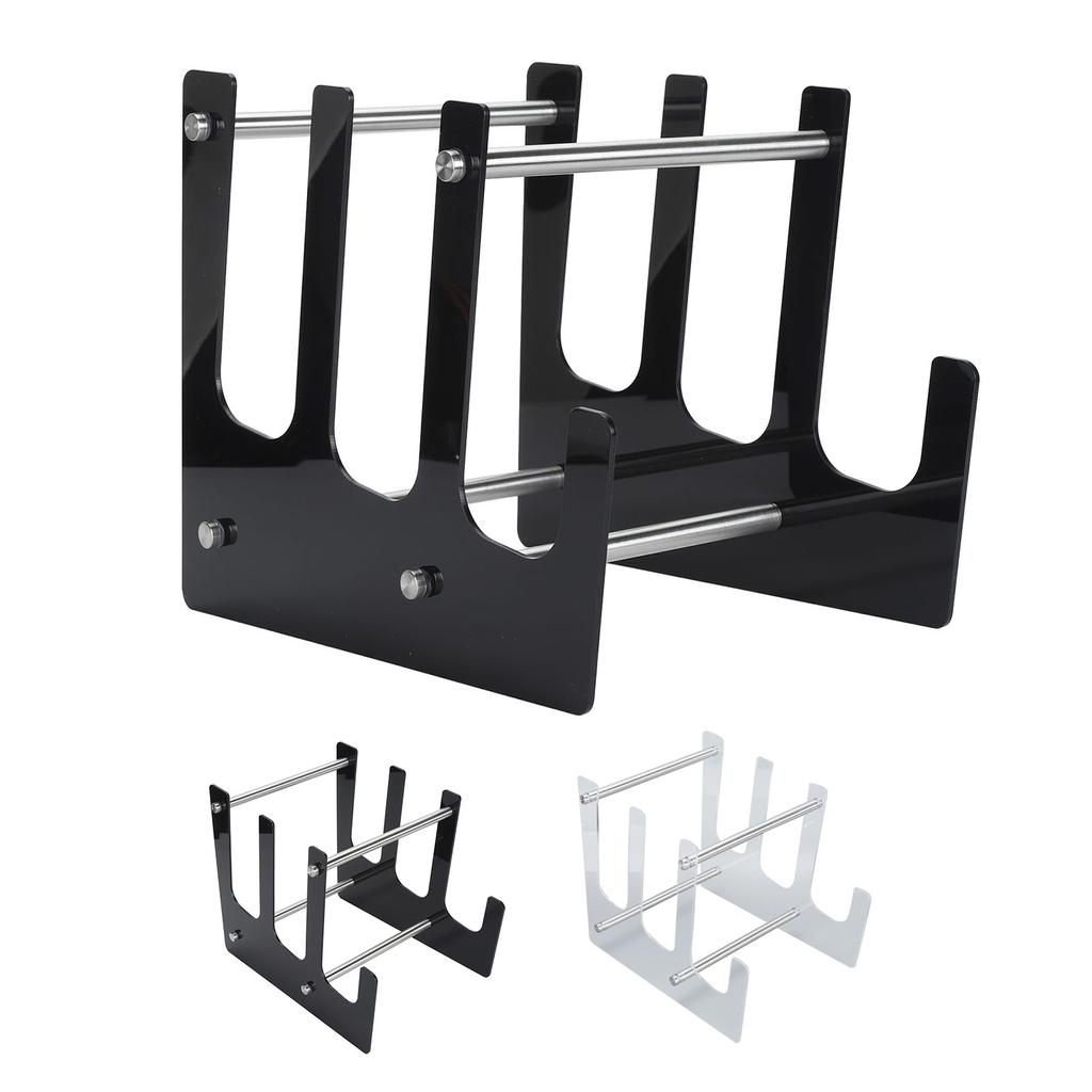 Keyboard Display Stand 3 Tier Acrylic Desk Keyboard Storage Holder for Mechanical Gaming Keyboard