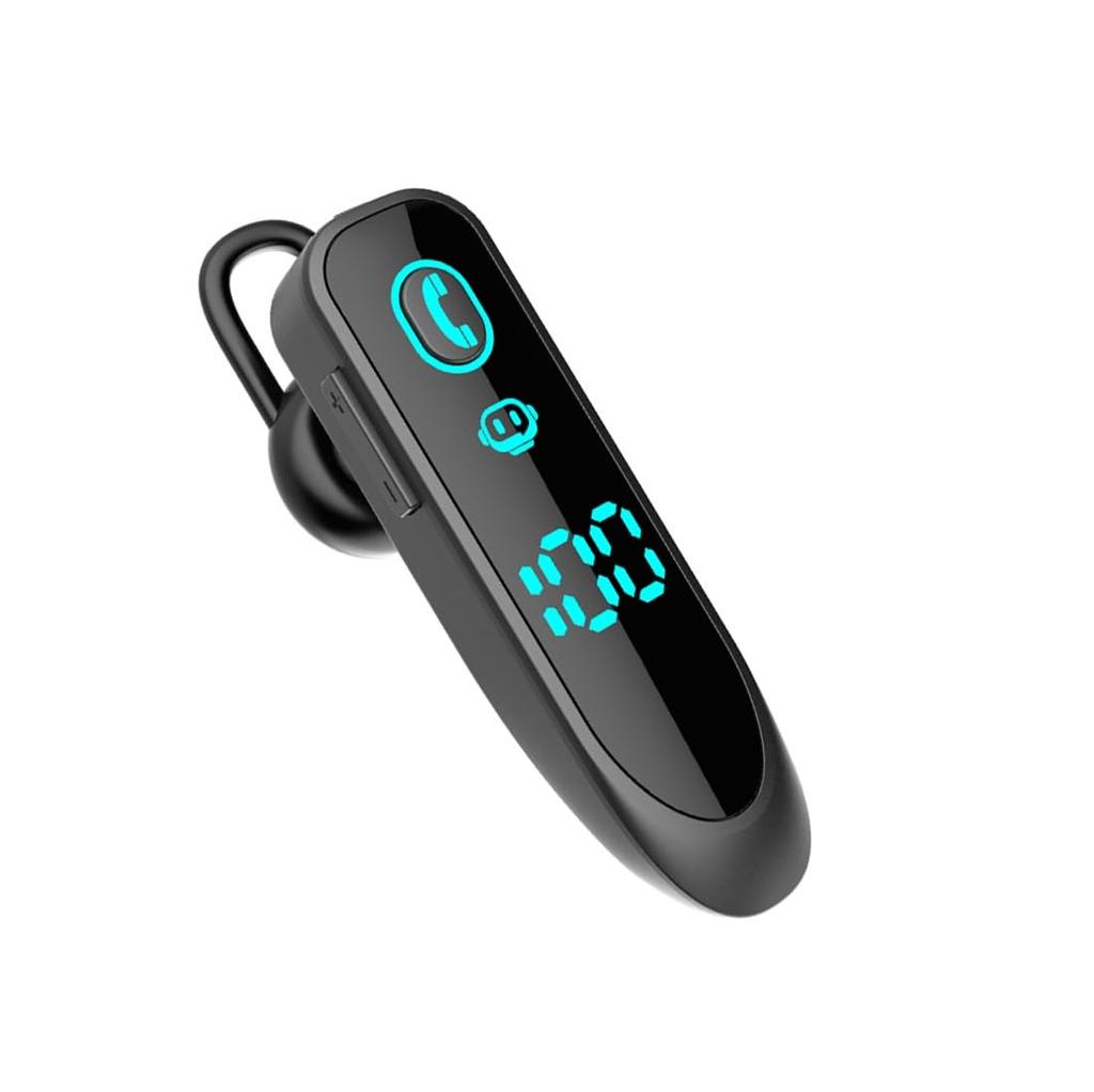 eppfun Bluetooth Bluetooth Single for Working from Online and Business Chat Headset, 5.3, Earbud, Wireless, Ear-Hook Type, Ambidextrous, Hands-Free