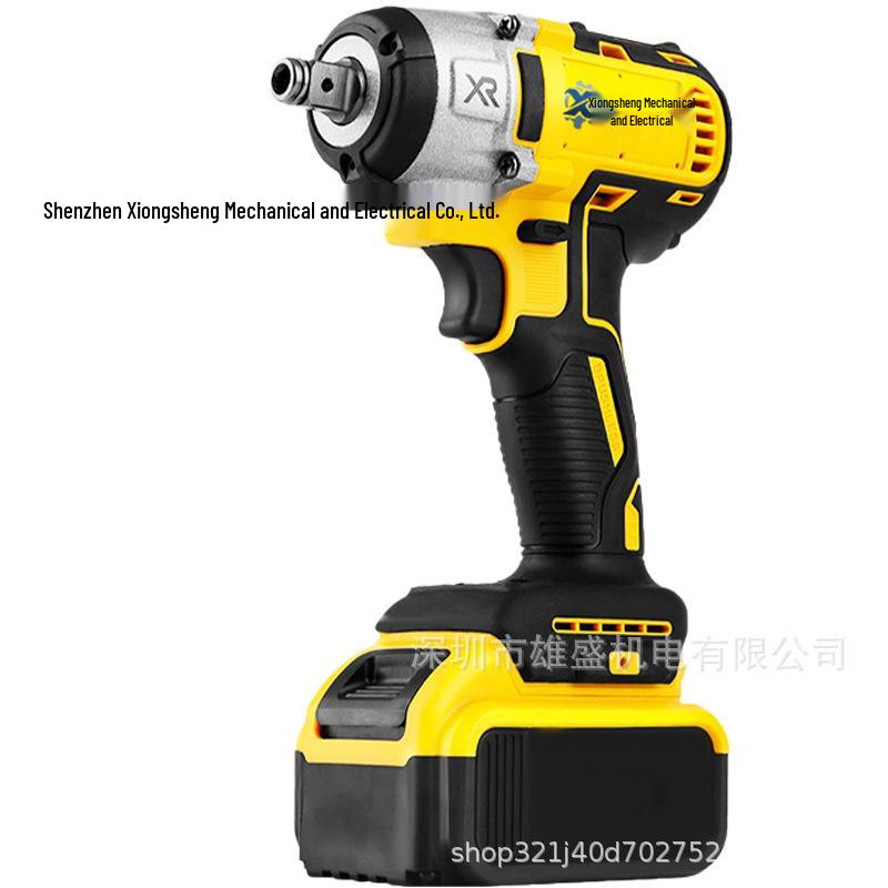 Industrial Lithium Battery Air Wrench: Powerful, Long Battery Life, Dual Battery Set for Truck Repair