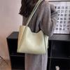 Premium Sense Large Bag Women's New Versatile Large-capacity Bucket Bag Trendy Contrasting Color Shoulder Tote Bag