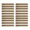 20Pcs Mini Doll Houses Wood Flooring Self-Adhesive Baby House Floor