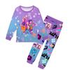 Children's Fashion Suit Skirt Round Neck Long Sleeve Top Pants