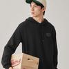 Skechers Sweatshirts Unisex Carbon Black-0018 Hooded Moderate Straight Fit L325U029-0018
