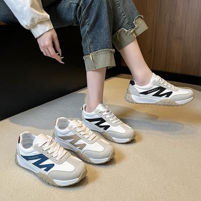 New Dad Shoes Women's Spring Student Running Sports Platform Height Increase Casual Street Shot Forrest Gump Shoes