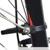 Bike Fork Adapter Fork Mounting Bracket Adapter 2x Ring Rack Modification Sports Cycling Repair Parts Front Rear Mud Guard Flap