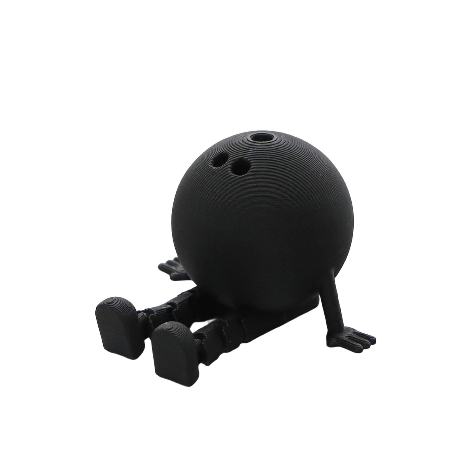 3D Printed Sports Ball Figurine Desktop Ornament Unique Sports Theme Collectible Sculpture for Home Office Decoration and Gift