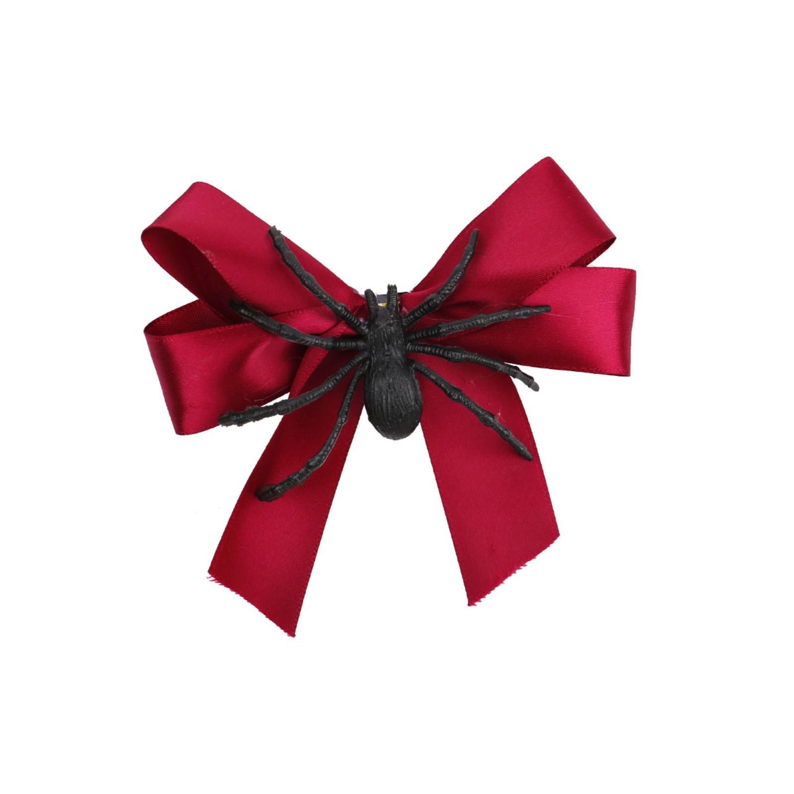 

Костюм Паука Бант Заколка Аксессуары Милый Смешной Боковой Зажим Индивидуальность Зажим для Челки Аксессуары для Волос One Size красный