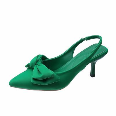 Comfort Schoenen voor Vrouwen Sandalen Stiletto Hakken strik Zomer Pak Vrouwelijk Paars Grote Maat Nieuw Meisjes Laag Puntig Hoog Zwart Groot