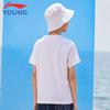 Li-Ning Unisex Kids' Sporty Short Sleeve T-Shirt with Big Logo