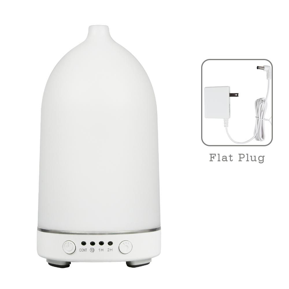 100ML Essential Oil Diffuser Desktop Ultrasonic Air Humidifier Home Fragrance Aroma Diffuser with 7 LED Color Changing Light