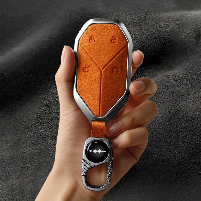 BYD Fangchengbao Key Case for Baobao 3-8, Titanium Shell with Buckle, Unisex Design