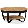 Day and Night - Day and Night Rough Mango Wood Coffee Table 65x32 Cm
