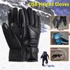 Full Finger Heating Thermal Mitten  Electric Heated Gloves  Outdoor Activities