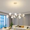 Modern Minimalist Ceramic Floral Lighting Designer Living Room Pendant Light