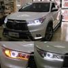 2PCS  LED DRL Car Flowing Light Flexible Waterproof Strip Auto Headlights for Car Driving Light 12V