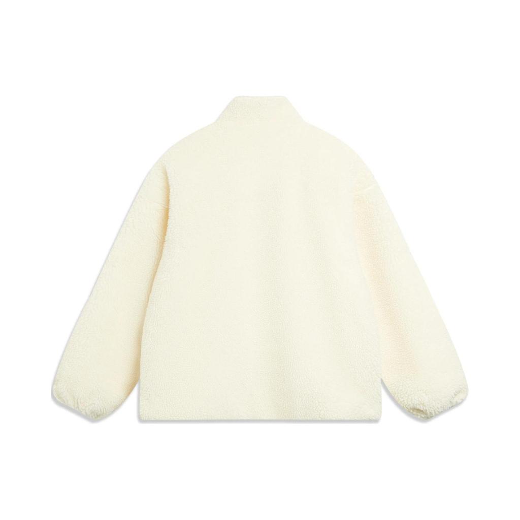 Li Ning Sports Fashion Collection Puffer Jacket Unisex Papyrus White AFDT947-1