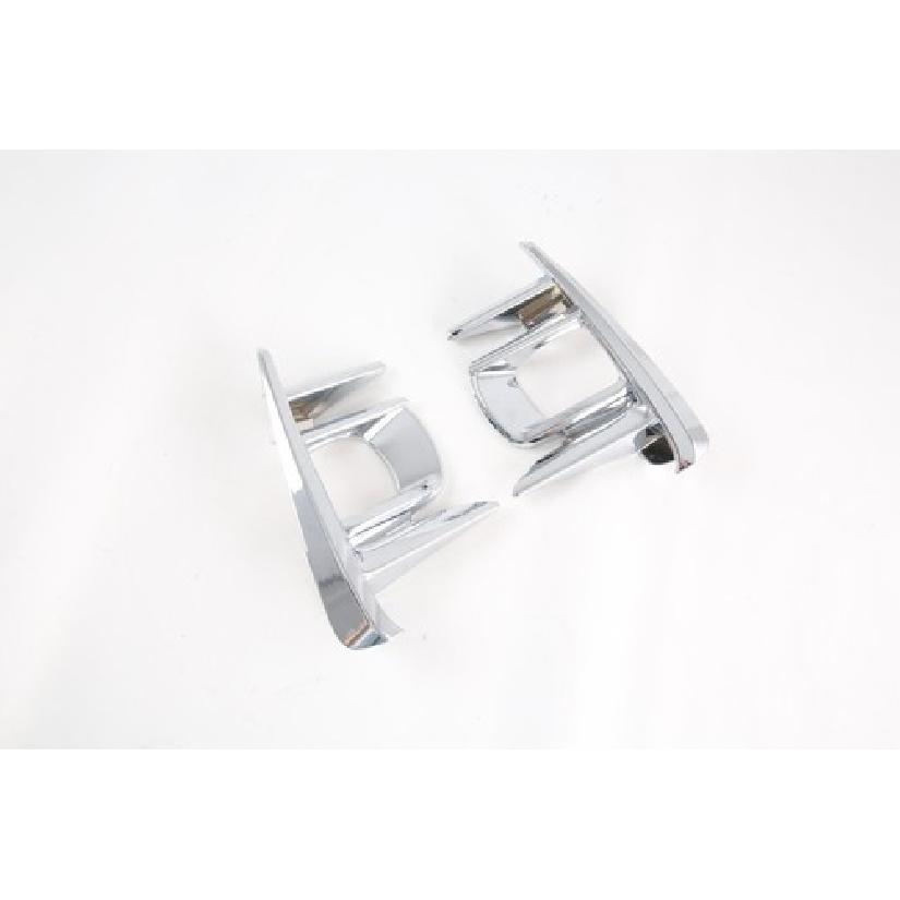 Chrome Front Fog Light Lamp Lid Side Cover Trim For 2018- Toyota Sienna 2pcs