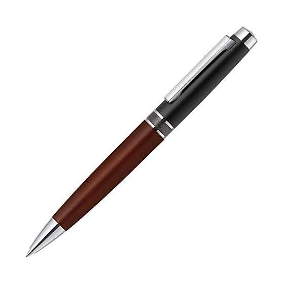 Шариковая ручка Zebra Oil-Based Fillare Wood Twist Type 0.7 Black P-BA77-WDBK