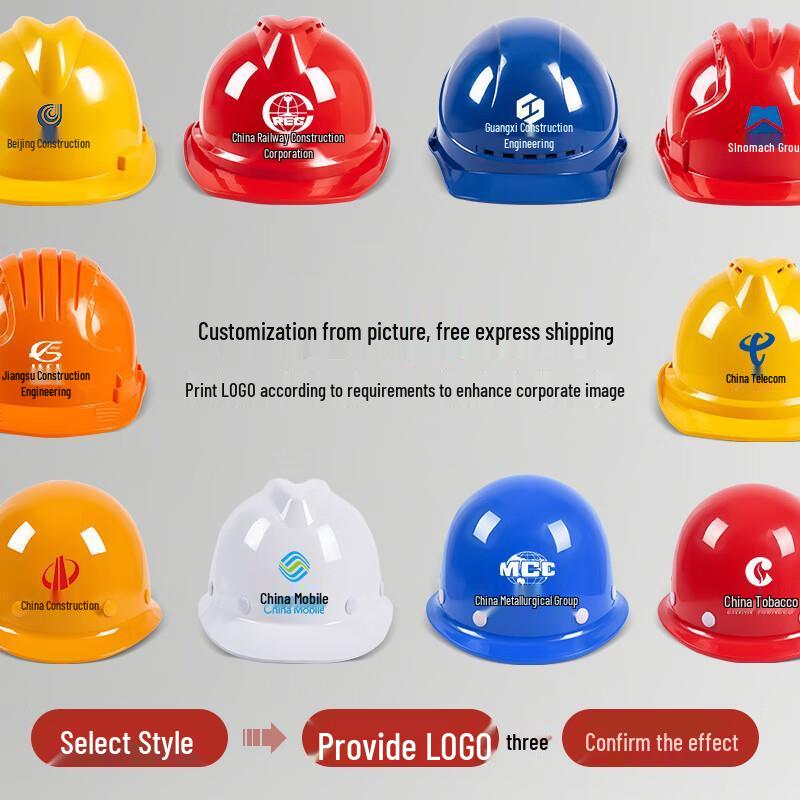 5-Pack Economical V-Type Safety Helmet