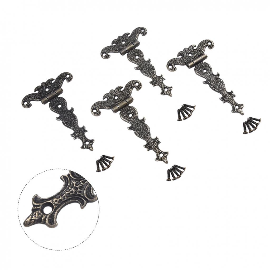 Zinc Alloy Hinge Antique Hinge Convenient Installation