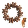 Dog Chew Toy Textured Ring Puppy Teething Toy Keeps Dogs Busy for Aggressive Chewers Dental Health Chewing Instinct