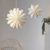 3D Hollow Out Star Paper Lantern White Star Hanging Ornaments  New Year Decor