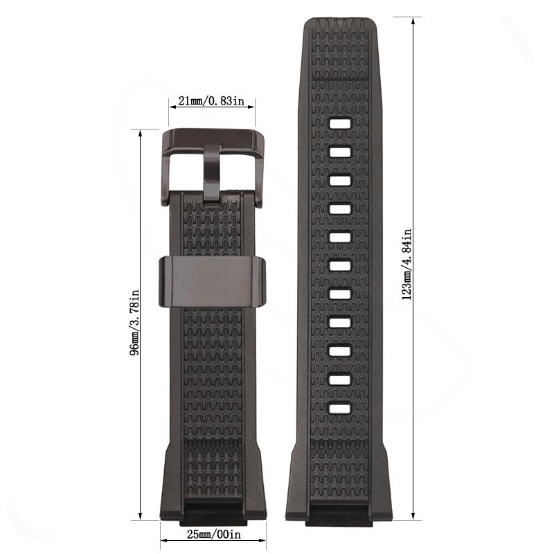 Resin Strap Suitable for Casio MTG-B3000 MTG-B3000D Watch Band MTG-B3000B Men's Replacement Wristband