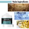 3 Pezzi Crema Antietà Antirughe al Collagene per Uomo - Crema al Collagene per Viso Uomo Idratante, Rassodante e Tonificante Antietà Rughe