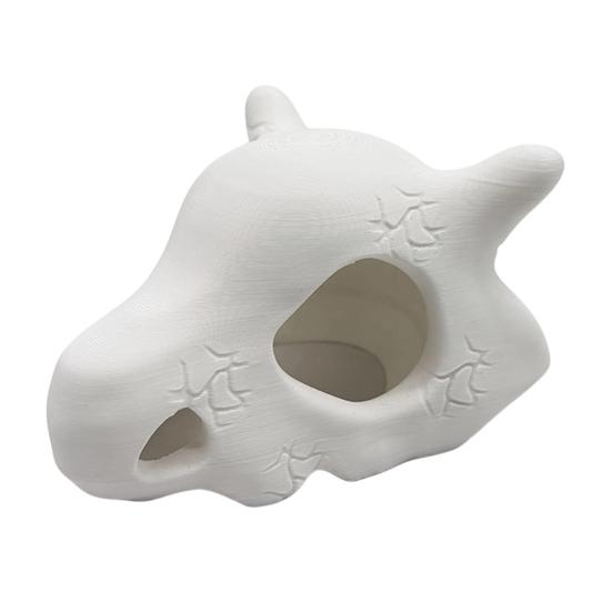 Fish Tank Cave Decor Skull Decoration Cave, Realistic Durable PLA Hideout Reptile Shelter, 3D Printed Habitat Ornament for Aquarium Landscaping