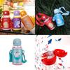 Premium Quality 700ml Portable Drinking Straw Shoulder Strap Water Bottle For Kids
