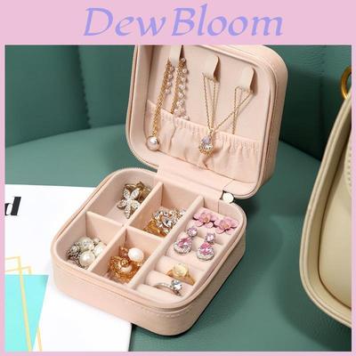 Eleganter Leder Schmuckorganizer Mit Reißverschluss Für Reisen Und Als Geschenk