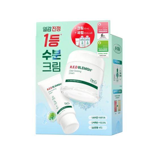 Dr.G Red Blemish Clear Soothing Cream 70ml Giveaway 2 Types (+ 20ml Serum)