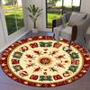 1pc Carpet Chair Mats Christmas ornaments and decorations. Perfect for Decorating Chairs, Polyester Carpet, for Living Room.YDT651
