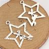 18/48Pcs/Lot Silvery Angel Pendants for Handmade DIY Earrings Necklaces Bracelets Decorative Jewelry Making Materials