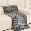 Thick Plush Couch Cover Fuzzy Pet Couch Cover Winter Non Slip Warm Sofa Slipcover