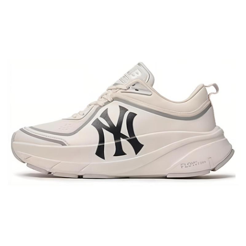 

MLB Chunky Runner Ath flow Low top Casual Running Shoes Unisex Ivory White Sneakers 3ARNATF4N-50IVS 36.5