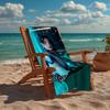 Custom Name Ultra-Soft Beach Towel with Valorant Theme,Ideal for Pool - Camping, Diving - Perfect Travel Essential, Vibrant Beach Towel.