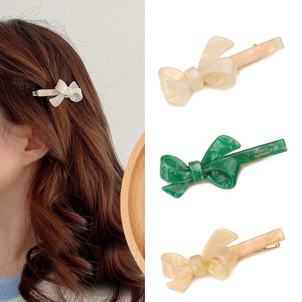 

3D Butterfly Knot Hair Clip Sweet Bangs Hairpins Casual Bowknot Hairclip For Women Girls