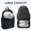 Large Capacity College Student Backpack Wet Dry Separation Students School Bags  Unisex