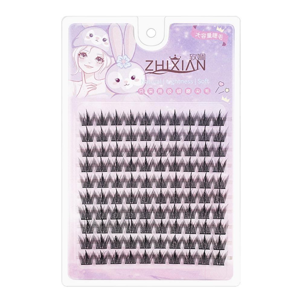 Glue Free Sunflower False Eyelashes Eyelashes Extension 3D False Eyelashes Cat Elf Eyelashes  Men